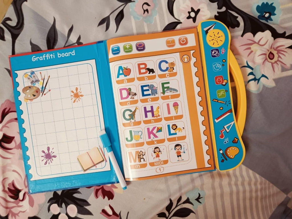 Interactive Phonetic Learning E-Book for Kids – Sound Educational Preschool Book with Pictures (Early Learning, Toddlers & Preschoolers)